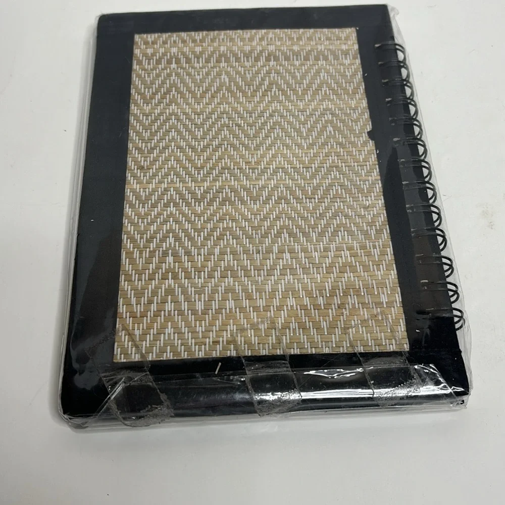 Reed Notebook | Spiral Handmade From Natural Material Paperbook Elephant Design